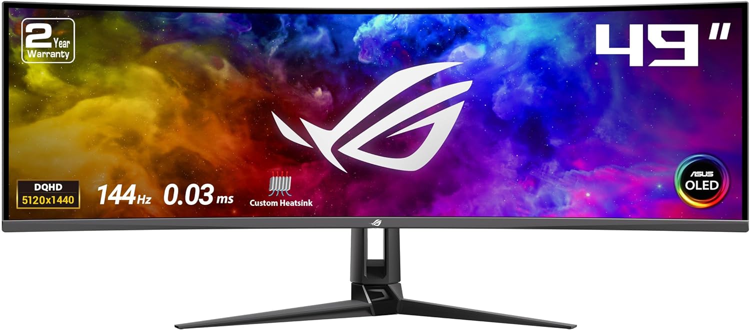 ASUS ROG Swift OLED PG49WCD 49 ASUS ROG Swift OLED PG49WCD 49